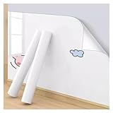 Magnetische trocken abwischbare Whiteboard-Blätter Elektrostatische selbstklebende trocken abwischbare Whiteboard-Kontaktpapierrolle, weiß, mehrere Größen(47.3x393.8IN(1.2x10m))