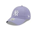 New Era New York Yankees MLB League Essential Lavender 9Forty Adjustable Women Cap - One-Size