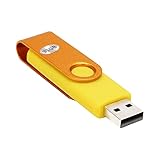 Tassety USB Mini Memory Stick 32GB USB 2.0 Memory Flash Drive OTG für Handy PC Gelb