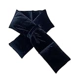 LOIJMK Dicker Wai Samtschal Warmer Gold Wintergeschenk Warmer Schal Warmer Baumwollschal Geschenk Damenschal Brille Reinigung Tücher (B, One Size)