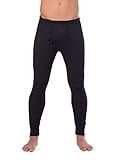 BestSale247 Herren Thermo Unterhose Lang Männer Skiunterwäsche (10 = 4XL, Anthrazit)