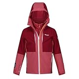 Regatta Mädchen Hydrate Viii 3in1 3-in-1-Jacke, MinRd/RumbRd, 15-16 Jahre