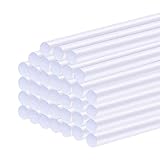 Heißklebesticks, 50 Stück Ø11mm x 100mm Heiße Schmelze Sticks für Heißklebepistolen DIY Handwerk Dekoration