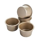 6 x hohe Muffin-, Cupcake-Form, Backform, Küchenzubehör, Karbonstahl, Backformen für Desserts