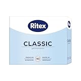 Ritex Classic Kondome - gefühlsintensiv für besonders intensives Empfinden, 40 Stück, Made in Germany (1er)