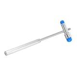 DECOMELODY Nervenhammer Sehnenhammer Arzthammer Schlaghammer Reflexhammer -hammer Hammer, Um Reflexe Zu Überprüfen Knie Hammer Medizinischer Hammer Bohrhammer Blue Zinklegierung