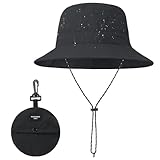 Durio Regenhut Herren Wasserdicht | Bucket Hat | Sommerhut Herren Anglerhut | Neutraler Sonnenhut | Outdoor Hut Verstellbarer Fischerhut für Damen und Herren