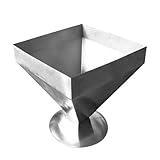 DAWCBVJQ Edelstahl Pyramiden Form | Pagoda Fleisch Edelstahl Lebensmittel Form | Wiederverwendbare Und Hitzebeständige Backform Zum Formen Von Desserts Kuchen Reis Zongzi Gebäck Und Kalten Salaten