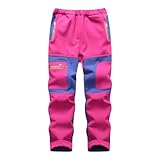 Generisch Skihose Kinder Wasserdicht Winddicht Softshellhose Warm Trekkinghose Outdoorhose Schneehose Baggy Regenhose Arbeitshosen Snowboardhose Thermohose Oversize Winterhose Wanderhose