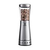 Compact Salt Mill, Automatic Salt Mill, Electric Salt Pepper, Adjustable Salt Grinder, Salt Mill Adjustable, Electric Mill Grinder, Automatic Pepper Mill for Kitchen, Countertop