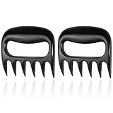 MIRKUZI Grillgabeln 2-teiliger BBQ Fleischteiler, Fleischkrallen, Hand Pulled Pork Krallen, Hand Pulled Claws, Hochwertige Hand Pulled Pork Gabeln, BBQ Fleischkrallen Set,Perfekt für Hand Pulled Pork