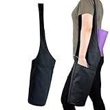 Générique Yogatasche, Yogatasche für Frauen, lange Schultertragetasche mit Taschen | modischer Teppichhalter, Pilates, Turnbeutel, Yoga-Zubehör für Damen