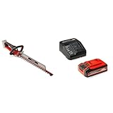 Einhell Professional Akku-Heckenschere GP-CH 18/61 Li BL Power X-Change (18 V, Brushless, Schnittlänge 61 cm, Anti-Blockier-System, inkl. Köcher + 4,0 Ah Plus Akku)