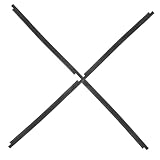 TIDTALEO 2St Wischleiste Nachfüllung Magnetischer Fensterputzer Auto-Reinigungsgel autoscheibenwischer Auto Wischblatt Scheibenwischerblätter nachfüllen Wischer nachfüllen Plastik Black