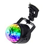 UPKOCH Nachtlicht mit magischer Kugellaterne Effektlampe Mini-Projektor portable light drehlicht Party-Bühnenbeleuchtung DJ-Beleuchtung Stimmenkontrolle Blitzlichter Sternenlicht rotieren