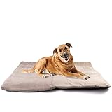 vitazoo Hundedecke waschbar in grau in 70 x 100 cm – Thermodecke / Hundekissen – für ausgewachsene Hunde, Welpen und auch Katzen – weich und flauschig