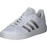 adidas Damen Grand TD Lifestyle Court Casual Shoes Schuhe, Cloud White/Platinum/Cloud White, 41 1/3 EU