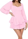 Mfhmom Damen Piratenkostüm Minikleid Sexy Kostüm Karneval Faschingskostüme Wickelkleid Piraten Erwachsene Outfits ReifrockAbendkleid Fasching Party Faltenrock Knielang Kleid Frauen Swing