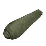 Schlafsack für Rucksackreisen – Thermoschlafsack, wasserdicht, leicht, tragbare Campingausrüstung | Wintercampingausrüstung, Outdoor-Schlafsack, Reisen bei kaltem Wetter, Jagen, Rucksackreisen, Outdoo