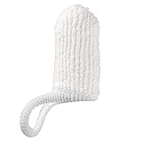 Dentistar® Zahnpflege Baby Fingerling – Für eine weiche & sanfte Zahnpflege – Antibakterielle Fingerzahnbürste für die erste Baby Mundpflege – ab 0 Monaten – Made in Germany (1 Stück)