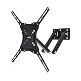 Tosuny TV-Aufhänger, Stahlkonstruktion, Voll Bewegliche TV-Halterung für 14-55-Zoll-Fernseher, Ideal für den Heimgebrauch