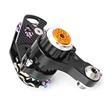 YIZITU Single Speed Kettenspanner Für Fahrräder Verstellbare Kleiderbügelhalterung Führungsrad Haltbarkeit Aluminiumlegierungen Fahrradkomponente Aluminium Fahrradspanner