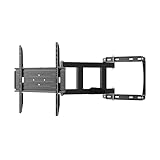TV Mount, Vollbewegliche TV-Wandhalterung for 32-75-Zoll-Fernseher, Eckgelenkhalterung mit 33-Zoll-Langarmverlängerung, schwenkbar, neigbar,for Home