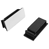 Bortivier 30 Stueck Kabelclips Kabelschellen Schwarz, Schreibtisch Kabelhalter Selbstklebend & Kabel Verstecker Kabelfuehrung Ladekabel Management System