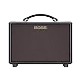BOSS AC-22LX Akustikverstärker | Kompakter Stereoverstärker mit innovativer Air Feel Technologie für Elektroakustik-Gitarren und Sänger | XLR Mikrofoneingang | Integrierte Rhythmen & Looper