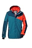 killtec Jungen Skijacke/Funktionsjacke mit Kapuze und Schneefang KSW 387 BYS SKI JCKT, ocean, 152, 42077-000