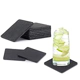 30 Set LAINIKE Filzuntersetzer eckig Glasuntersetzer Untersetzer Filz Untersetzer Gläser Quadratische Glasuntersetzer Waschbarer Rutschfester Hitzebeständiger für Tassen Tisch Bar Getränke