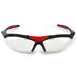 Karakal Pro 3000 Squashbrille, Rot / Schwarz