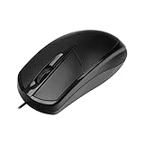 jdstty USB-Gaming-Mäuse mit 3 Tasten, 1000 dpi, optische Computer-Mäuse für PC, Laptop, Notebook, ergonomisches Gaming