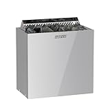 Harvia Qubic BQ90E 9 kW Steel finnischer Saunaofen elektrischer Saunaofen