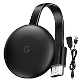 Wireless HDMI Dongle, Miracast Dongle für TV, Projektor, Monitor, 5G WiFi Wireless Display Adapter, Smart Media Player Streaming für Android/iOS/Windows, Mac OS Laptop, Phone, Tablet