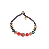 DEARMAMY Nepal-Armband Bettelarmband Armband im nationalen Stil nationales Armband Armbänder für Frauen bescherung weihnachten präsente weihnachten Gewebtes Armband Verstellbares Armband