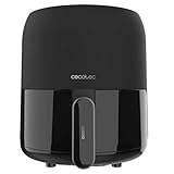 Cecotec Heißluftfritteuse ohne Öl 3 L Cecofry Fantastik 3000 Air Fryer, 1000 W, digital, PerfectCook-Technologie, modernes und kompaktes Design, 9 Modi, 80-200 Grad C, 0-60 Minuten