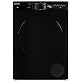 Telefunken T-11-400-B Kondenstrockner / 7kg Trockner mit 15 Programmen, Startzeitvorwahl, Knitterschutz & reversierenden Trommelbewegungen, schwarz