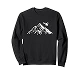 Helikopter Berge Hubschrauber Heli Pilot Aviation Geschenk Sweatshirt