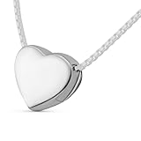 PALMERA® Kette – Damen-Halskette aus 925 Sterlingsilber in verschiedenen Designs (Herz Kettenanhänger (ohne Basic Kette) - Palmera® Kettenanhänger 'Corazon' aus 925 Sterlingsilber)