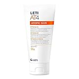 LETI AT4 Intensivcreme - Akuthilfe bei Hautirritationen & Ekzemen aufgrund von Neurodermitis oder zu Allergien neigender Haut, für extrem trockene Haut, reizmindernd und feuchtigkeitsspendend, 100 ml