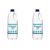 CAMPI Blue 2L Sanitärflüssigkeit für Campingtoilette (Packung mit 2)