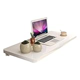 Wandmontiertes Klappregal mit Halterungen, Klapptisch für kleine Räume, zusammenklappbarer Laptop-Tisch, Küche, Esstisch, Wandschreibtisch, platzsparende Lösung