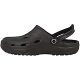 chung shi Unisex Dux Clogs, Schwarz, 44/45 EU (XXL)