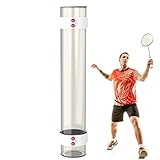 Badminton-Magnetschlauch, Federaufbewahrungshalter, Sportgeräte-Organizer, magnetisches Aufbewahrungsrohr für Badminton, langlebiges Badminton-Zubehör, einfaches Rohr