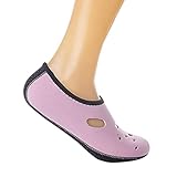 Hochwertige Schwimmsocken, Schwimmsocken, Schwimmsocken, Surfsocken, Strandsocken, Neopren, 3 mm, Rosa, L36-39