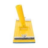 Ciieeo Flexibler Schleifklotz aus Kunststoff mit Schwamm 22,5cm X 8,5cm Schleifpapierhalter für Holz und Trockenbauschleifen Manuelles Polierwerkzeug für Renovierung und Zufällige Farbe