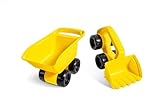 Playwell Hape Monster LKW-Duo, Sandspielzeug, ab 18 Monaten