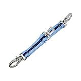 pistro Longiergurt für Pferdeline-Trainingsgeräte mit Schnalle aus Legierung, präzises Reit-Trainingswerkzeug, 27,5 x 2,5 cm, Blau