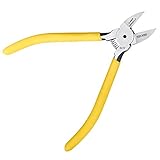DOWELL Mikro-Drahtschneider, diagonale Seitenschneider, 6 Zoll, präzise Drahtschneider, Drahtschneider, Schneidzange, Drahtschere, robust